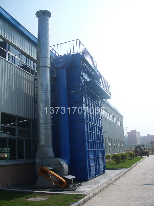 木工車間中央脈沖式布袋除塵器通過環(huán)保驗(yàn)收